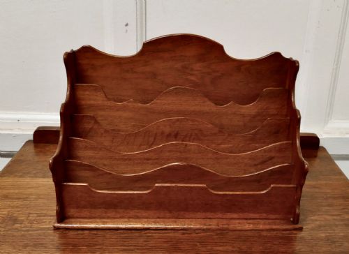 A Charming Arts and Crafts Golden Oak Stationary Box