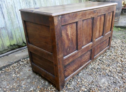 fig 2. 18th Century Oak Coffer