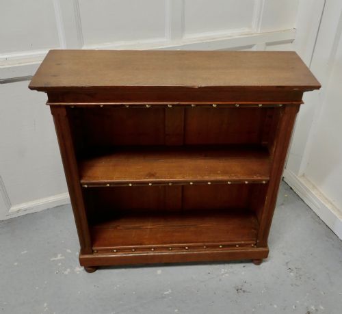 fig 2. Arts and Crafts Open Oak Bookcase.