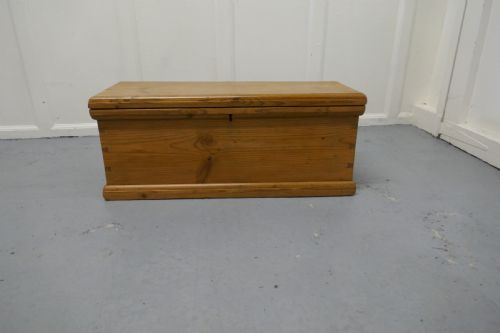 Long Victorian Pine Carpenters Box