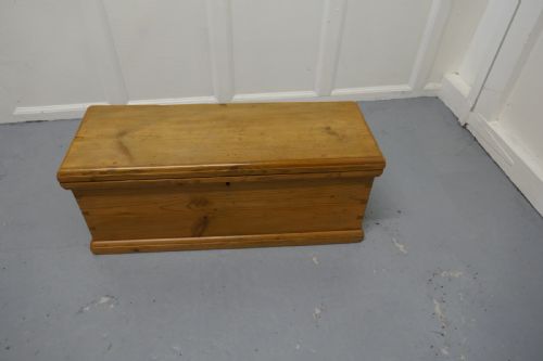 fig 1. Long Victorian Pine Carpenters Box