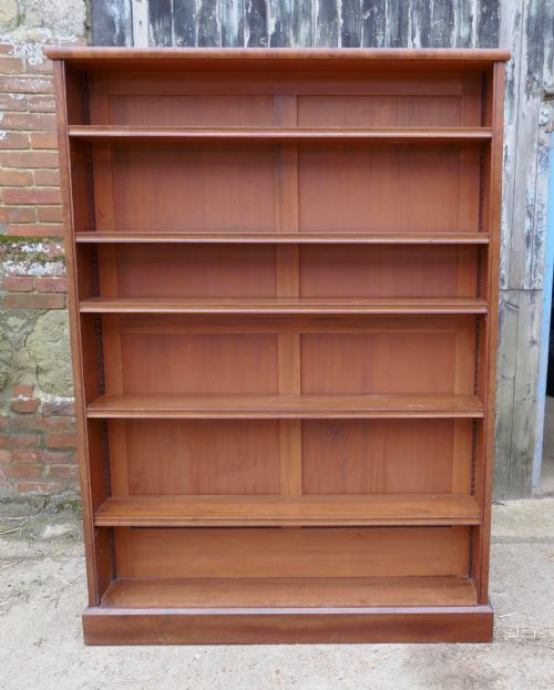 Victorian Mahogany Open Book Case