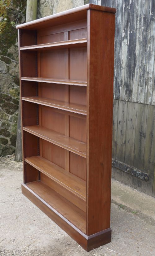 fig 2. Victorian Mahogany Open Book Case