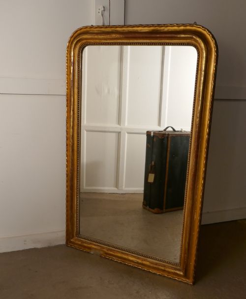 fig 3. French 19th Century Louis Philippe Gold Mirror