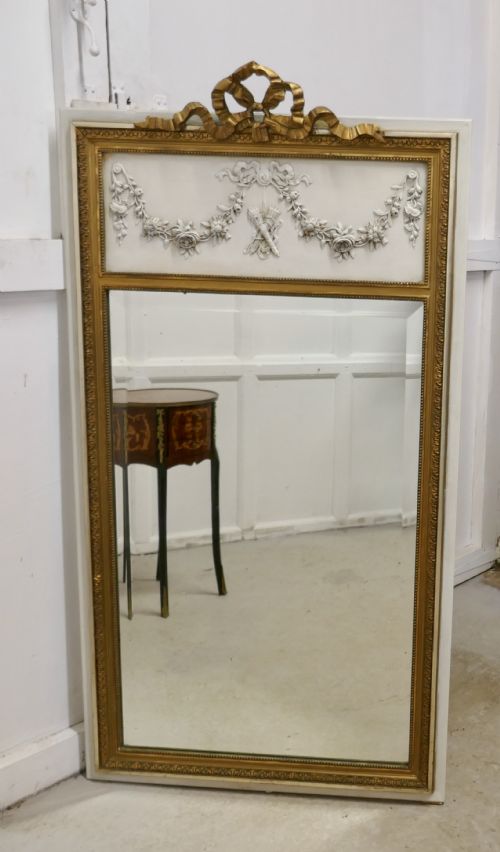fig 1. French Trumeau Style Console Mirror
