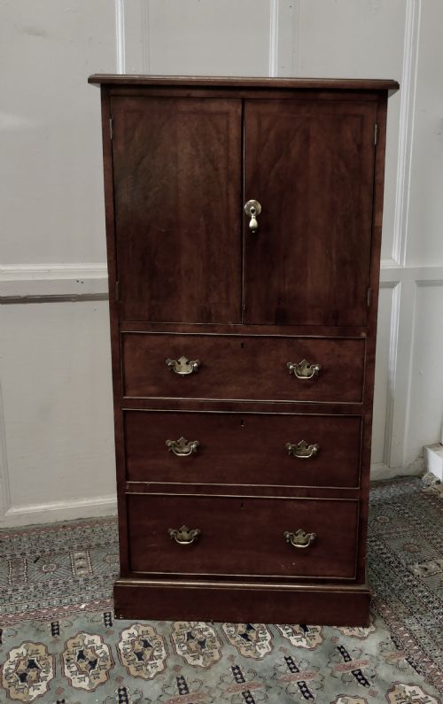 Art Deco Walnut Tall Boy