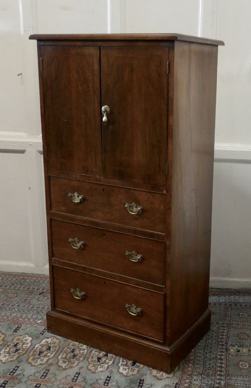fig 1. Art Deco Walnut Tall Boy