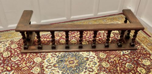 fig 2. Oak Barley Twist Country House Club Fender