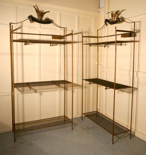 Art Deco Outfitter’s Department Store Shop Display Shelf Units