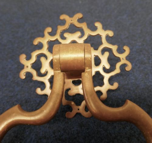 fig 2. A Very Large 19th Century Brass Door Knocker,