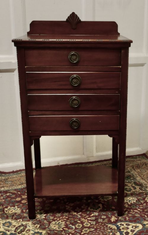 Edwardian Mahogany Music Filing Cabinet
