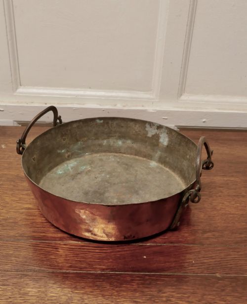 fig 2. Fine Quality 19th Century Copper Roasting Pan
