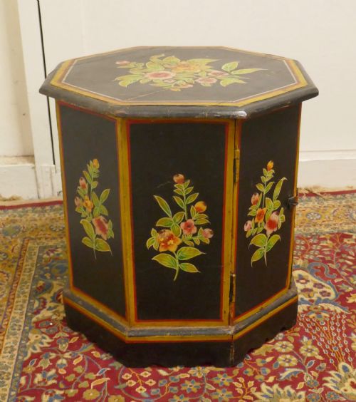 fig 2. Folk Art Painted Cupboard