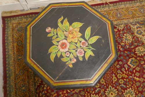 fig 3. Folk Art Painted Cupboard