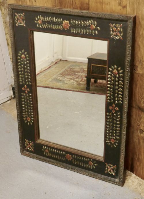 fig 3. Folk Art Painted Wall Mirror