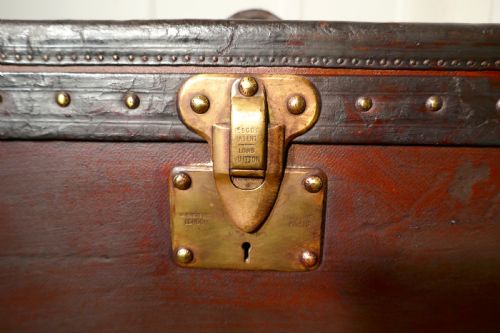 fig 2. Original Louis Vuitton, Steamer Trunk