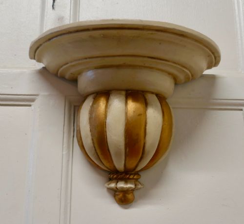 A Magnificent Painted Wall Bracket