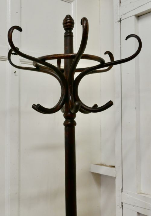 fig 3. European Dark Beech Bentwood Hall Stand by, Drevounia