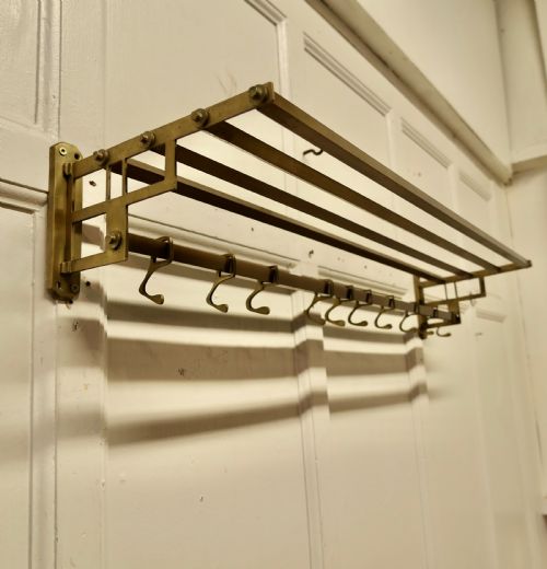 French Art Deco Hat and Coat Rack,