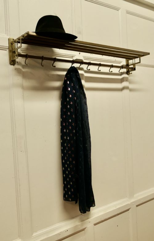 fig 1. French Art Deco Hat and Coat Rack,