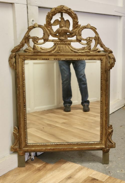 fig 1. Napoleon III, Crested Wall Mirror