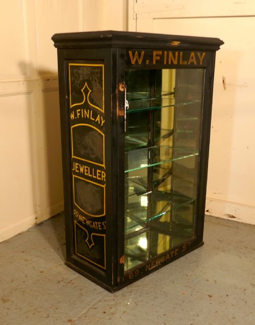 fig 1. Victorian Front Opening Jeweller’s Cabinet