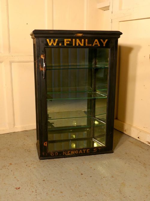fig 2. Victorian Front Opening Jeweller’s Cabinet
