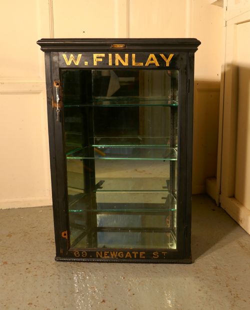fig 3. Victorian Front Opening Jeweller’s Cabinet
