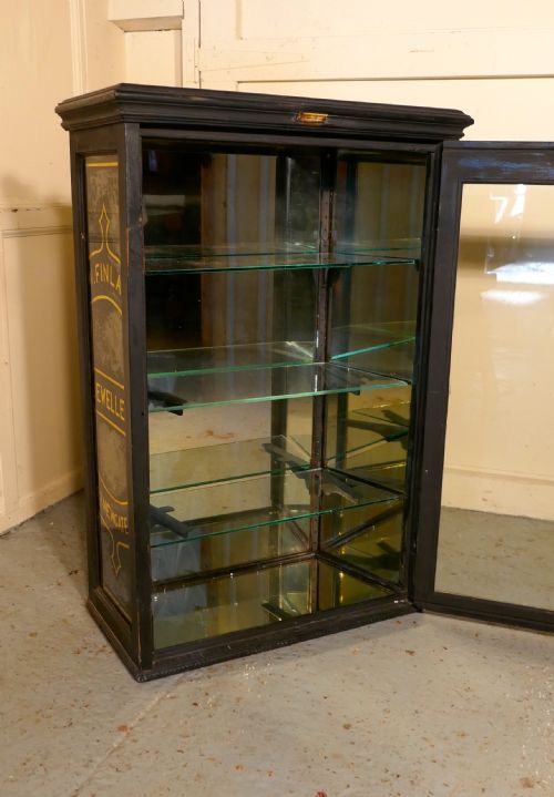 fig 4. Victorian Front Opening Jeweller’s Cabinet