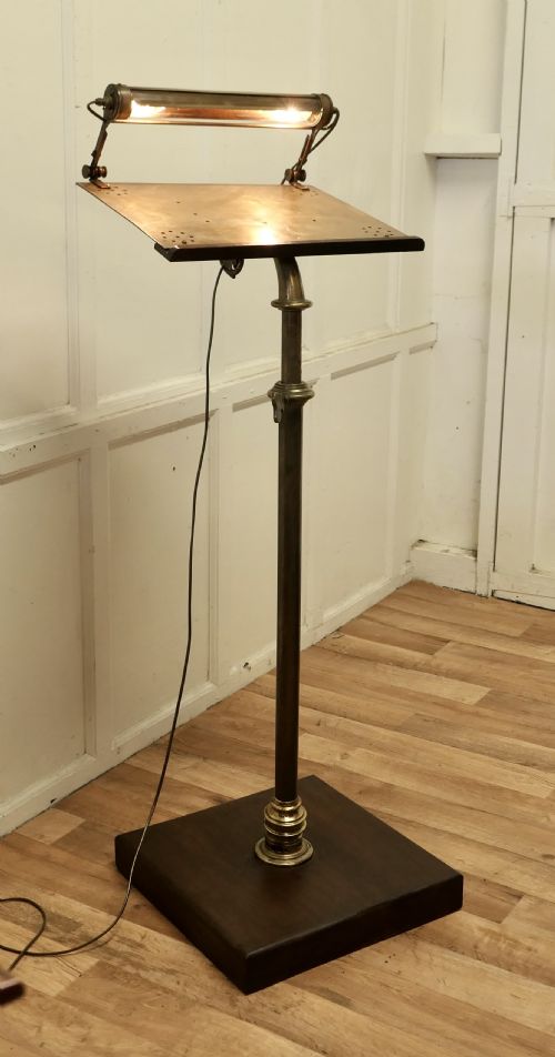 Brass Conductors Reception Podium, Reading Lamp Stand