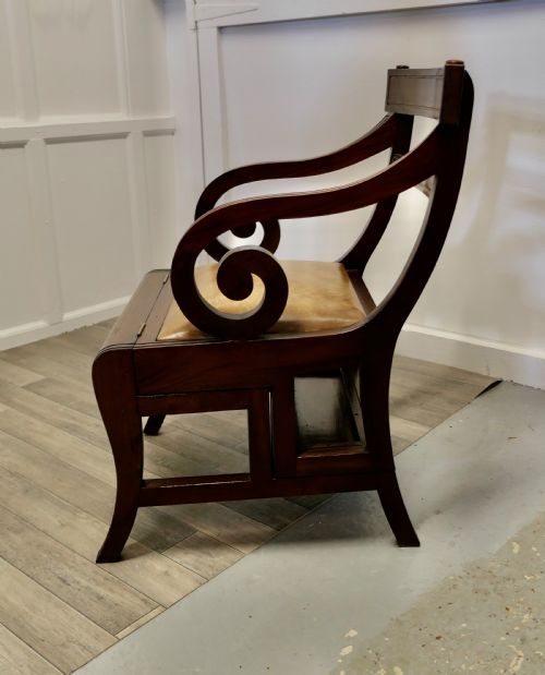 fig 2. Large Metamorphic Library Chair or Library Steps