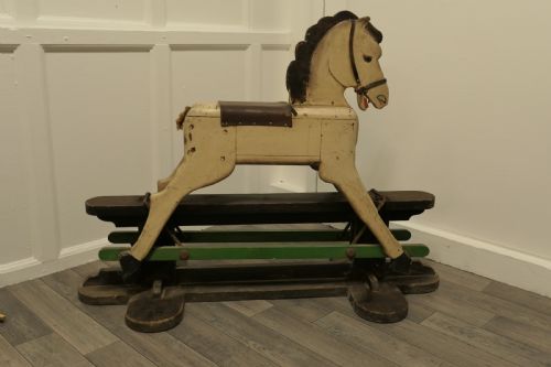 fig 1. A 1920s Wooden Rocking Horse