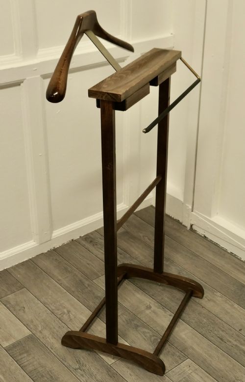 Art Deco Gentleman’s Suit Hanger or Night Stand, the Versatile Valet,