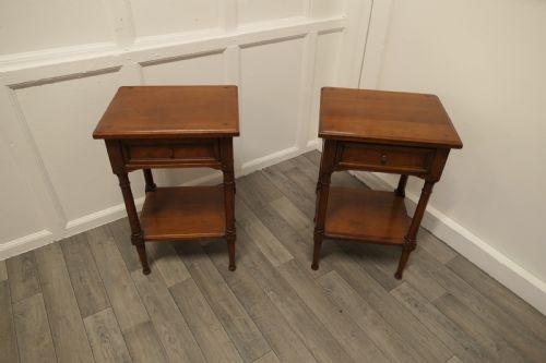 fig 1. Pair of French Country Bedside Cabinets by Camille & Vence