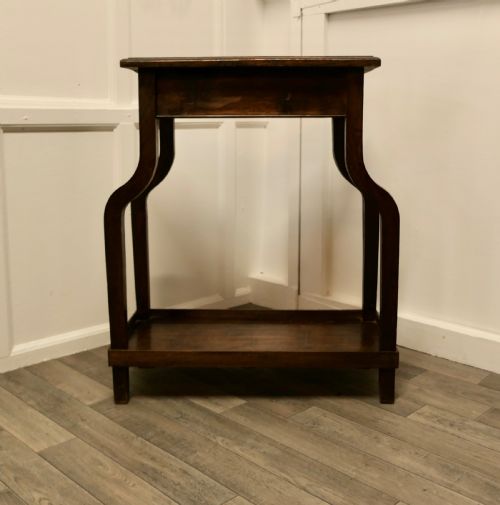 French Art Deco Elm Table