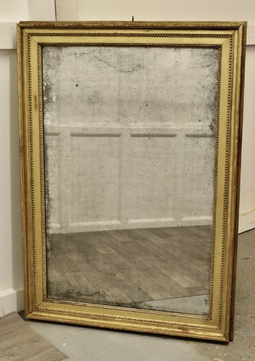 18th Century French Gilt Rectangular Wall Mirror
