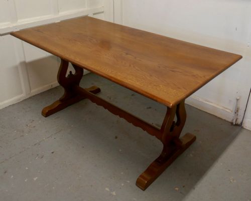 fig 1. Oak Refectory Table