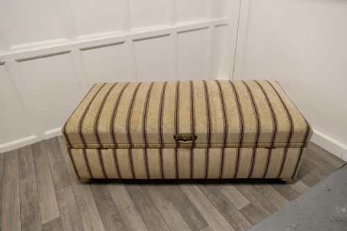 fig 1. A Large Upholstered Double Ottoman or Window Seat