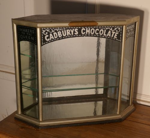 fig 1. Art Deco Cadbury’s Sweet Shop Display Cabinet