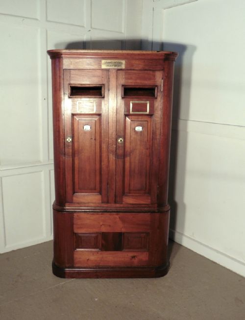 A Large Victorian Hotel Post Box, Country House Letter Box.