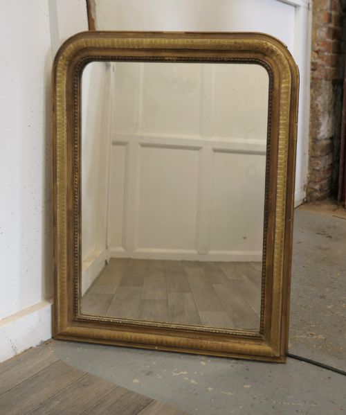 French 19th Century Louis Philippe Style Gold Mirror