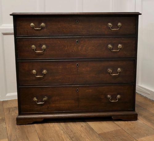Georgian Dark Oak Chest of Drawers