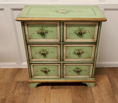 fig 1. Original Shabby Painted Chest of Drawers