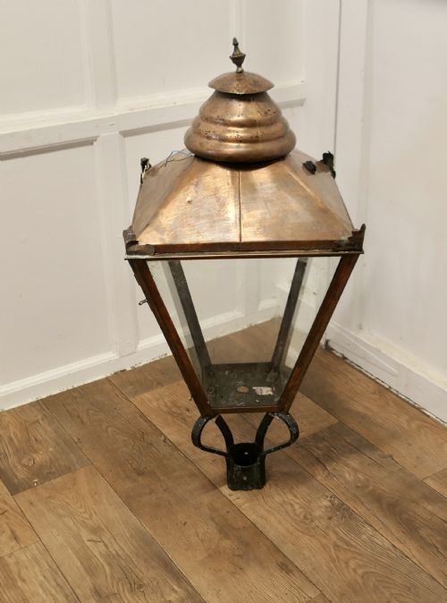 Large Copper Lantern