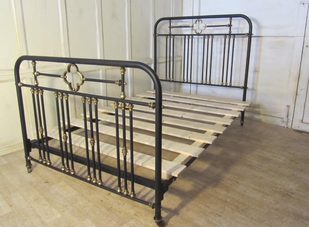 French Brass and Iron ¾ Double Bed