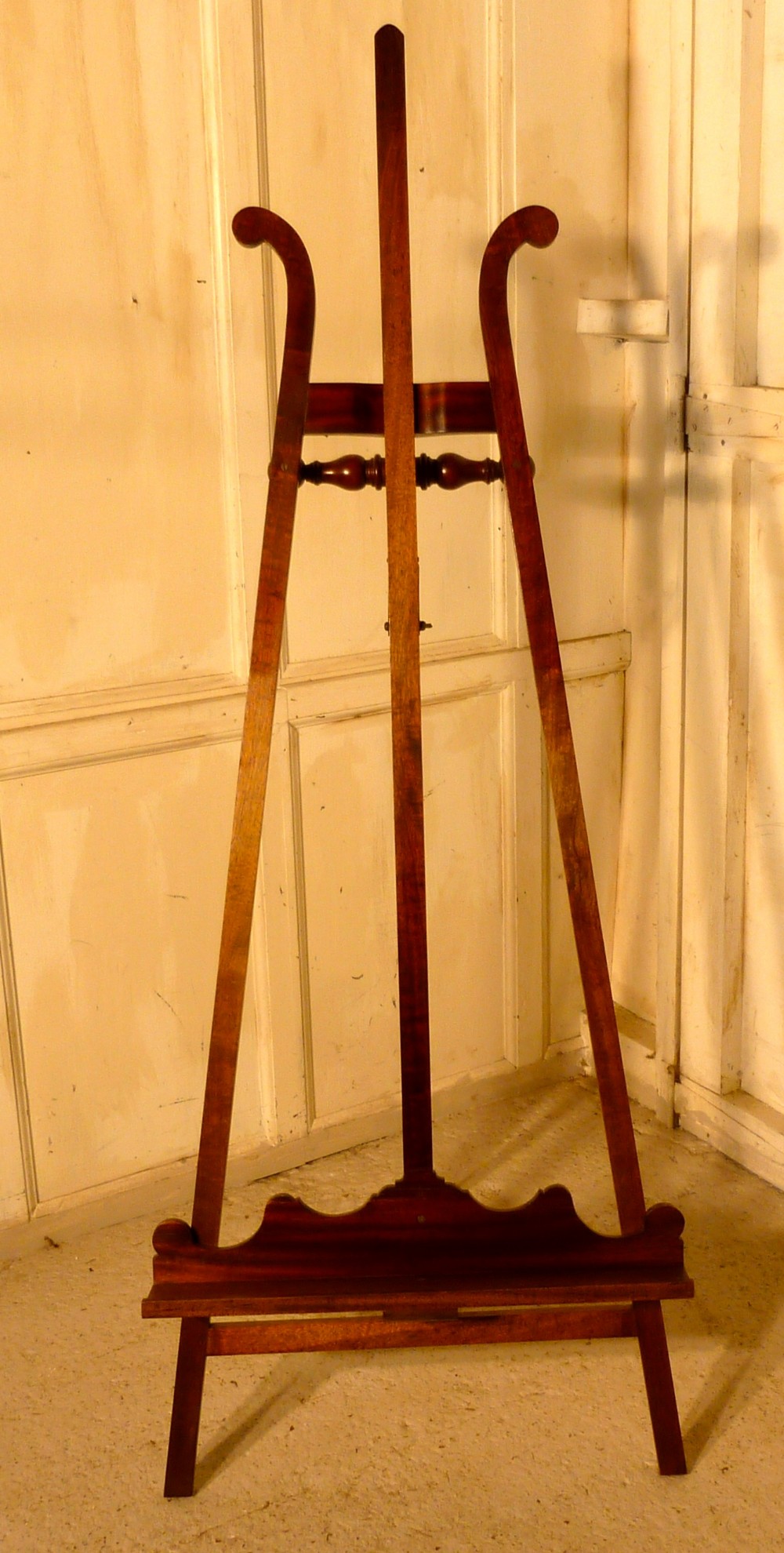 Adjustable Mahogany Artists’ Easel, Heals