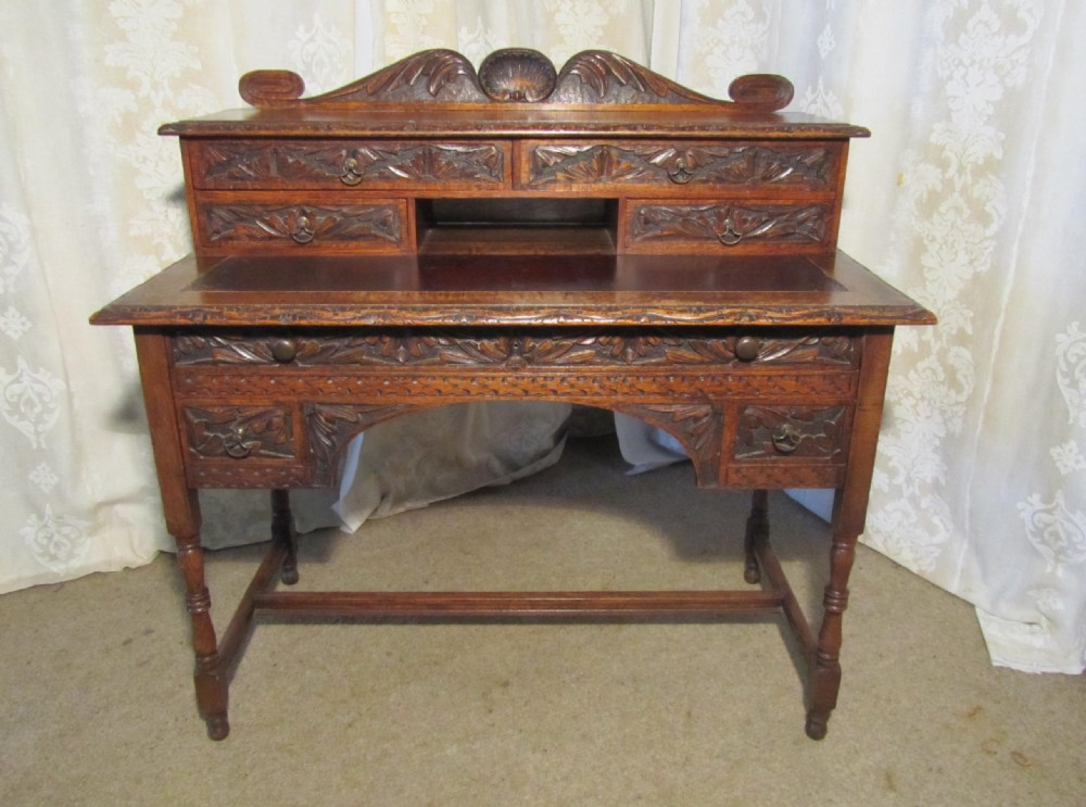 A Georgian Country Oak Lowboy