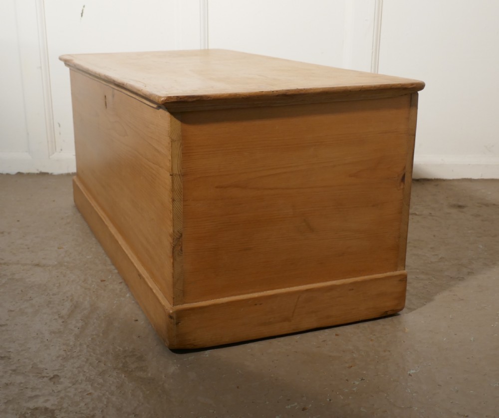 Victorian Pine Blanket Box View IV