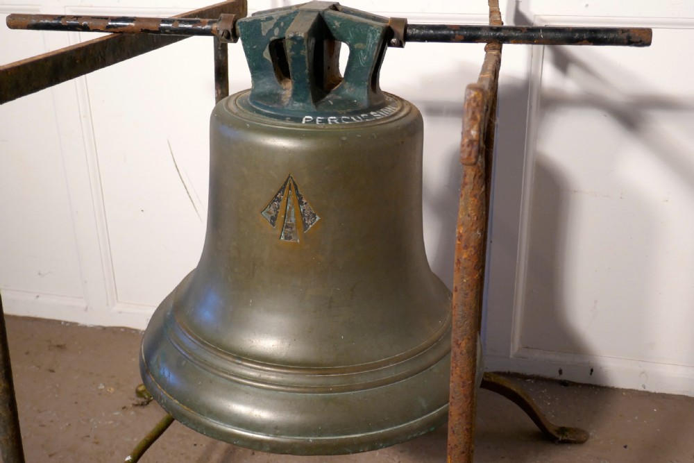 Huge Heavy Bronze Bell, Tower Bell View II