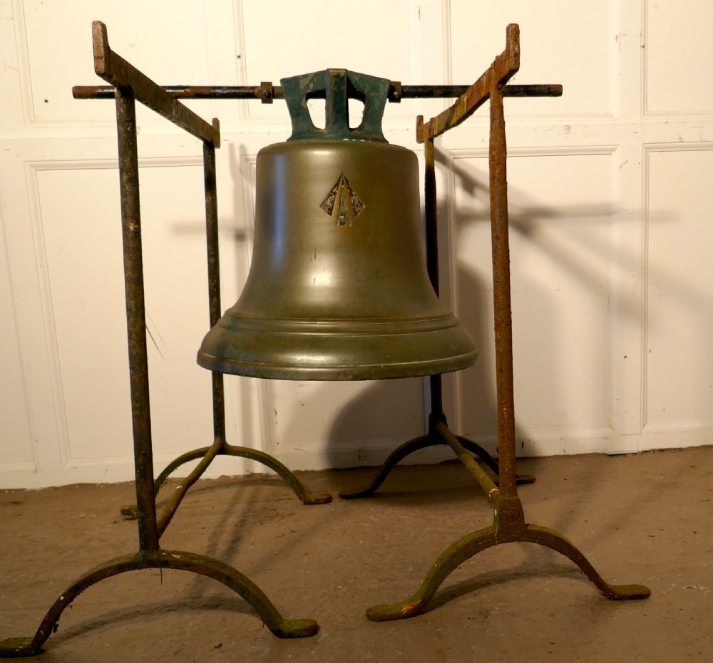 Huge Heavy Bronze Bell, Tower Bell View VII